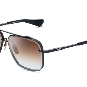 Black and Rhodium Mach 6 DITA Sunglasses